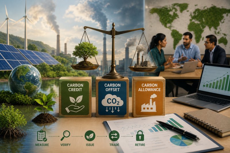 Carbon Credits, Offsets and Allowances: Clearing the Jargon